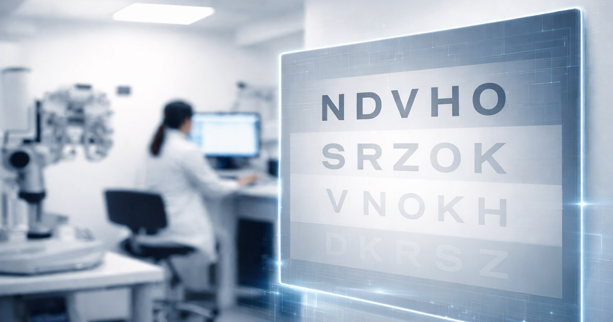 NevadaCloud New Innovation in eye care technology - Greyscale contrast test article